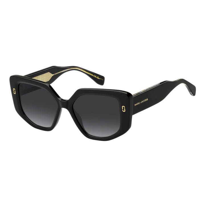 Lunettes de soleil Marc Jacobs MJ 1116/S Black / verres Dark Grey Shaded (807-9O)
