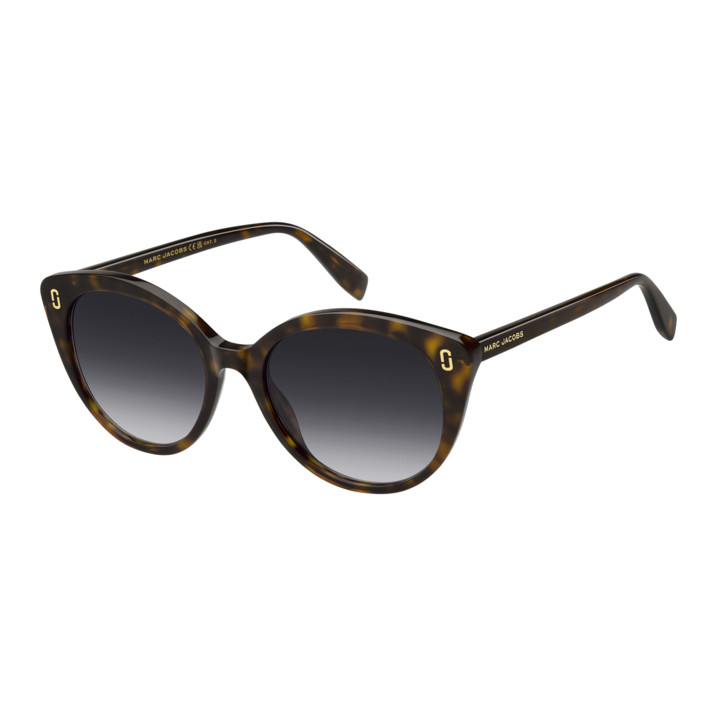Lunettes de soleil Marc Jacobs MJ 1120/S Havana / verres Dark Grey Shaded (086-9O)