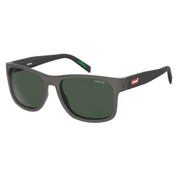 Lunettes de soleil Levi's LV 5080/S Matte Grey / verres Green (RIW-QT)