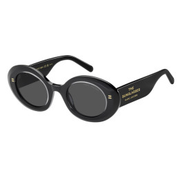 Lunettes de soleil Marc Jacobs MARC 799/S Crystal Black / verres Grey (MNG-IR)