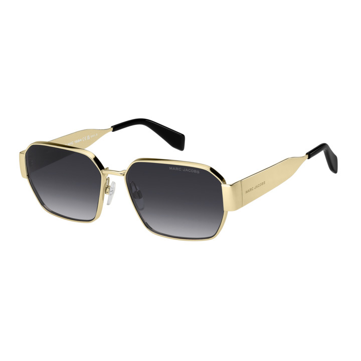 Lunettes de soleil Marc Jacobs MARC 805/S Gold Black 2 / verres Dark Grey Shaded (RHL-9O)