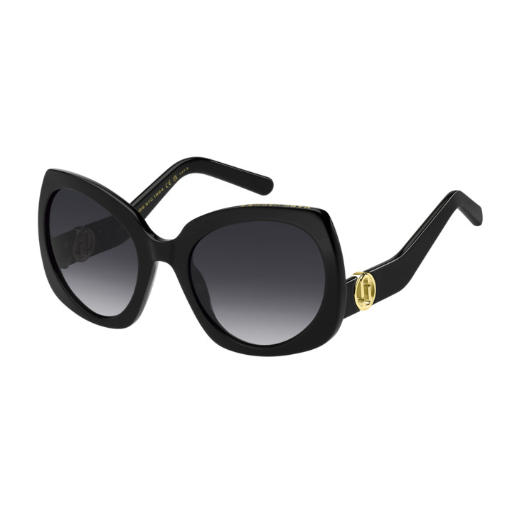 Lunettes de soleil Marc Jacobs MARC 808/S Black / verres Dark Grey Shaded (807-9O)