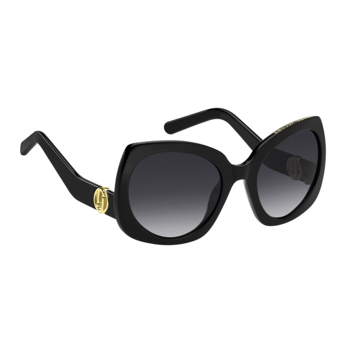 Lunettes de soleil Marc Jacobs MARC 808/S Black / verres Dark Grey Shaded (807-9O)