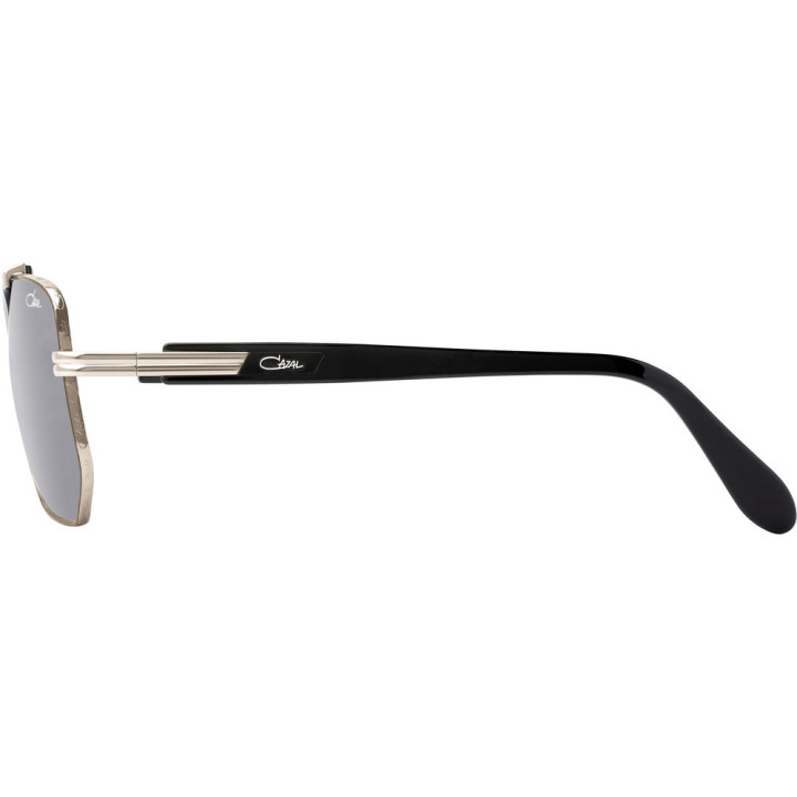 Cazal 990 002 noir-argent - vue de profil