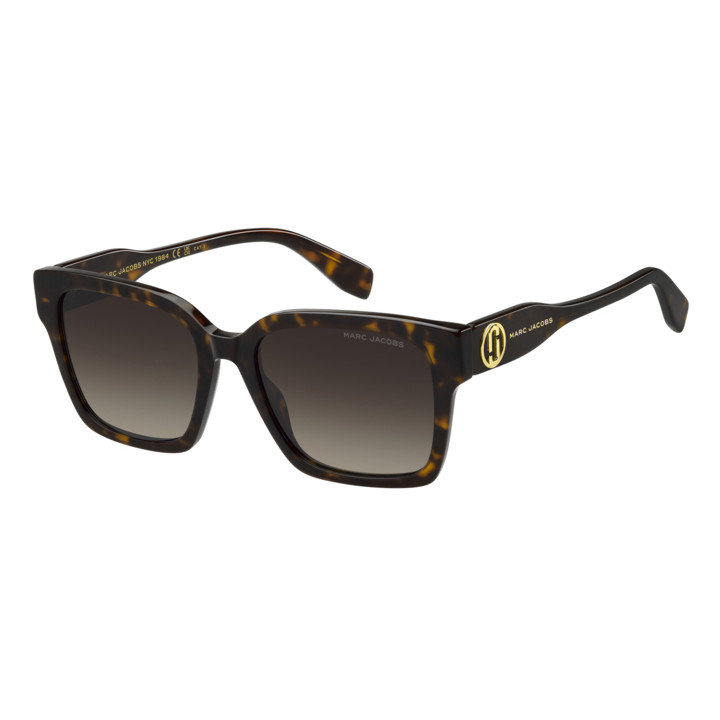 Lunettes de soleil Marc Jacobs MARC 814/S Havana / verres Brown Shaded (086-HA)