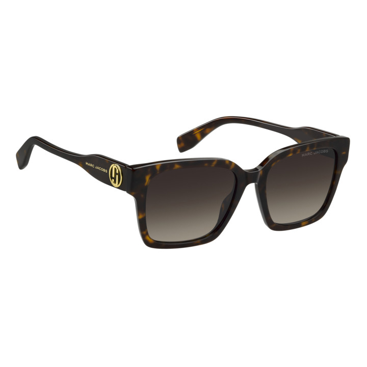 Lunettes de soleil Marc Jacobs MARC 814/S Havana / verres Brown Shaded (086-HA)