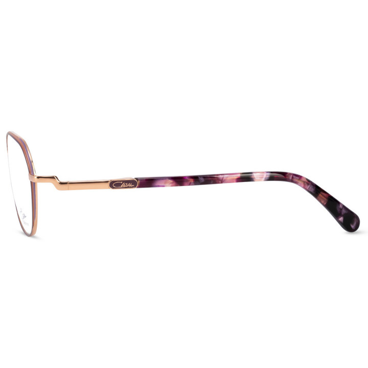 Cazal 4317 003 violet-rosé or - vue de profil