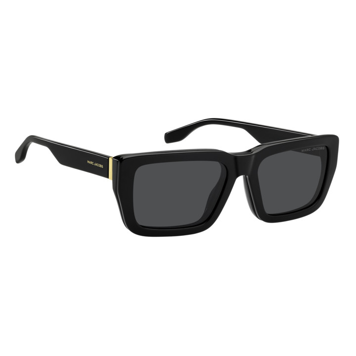 Lunettes de vue avec clip solaire Marc Jacobs MARC 849/C Black Gold / verres Grey Polarized (2M2-M9)