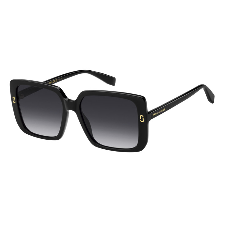 Lunettes de soleil Marc Jacobs MJ 1121/S Black / verres Dark Grey Shaded (807-9O)