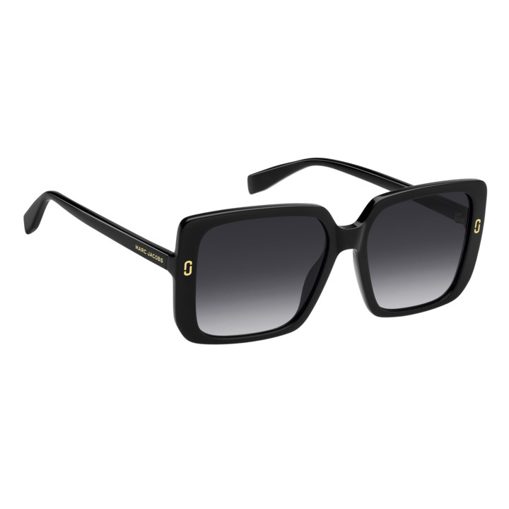 Lunettes de soleil Marc Jacobs MJ 1121/S Black / verres Dark Grey Shaded (807-9O)