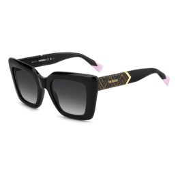 Lunettes de soleil Missoni MIS 0214/S Black / verres Dark Grey Shaded (807-9O)