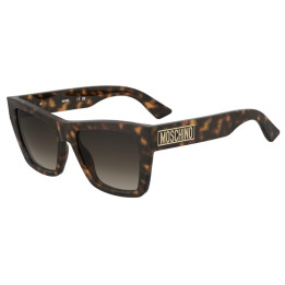 Lunettes de soleil Moschino MOS181/S Havana / verres Brown Shaded (086-HA)