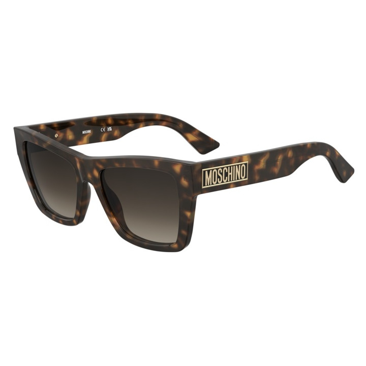 Lunettes de soleil Moschino MOS181/S Havana / verres Brown Shaded (086-HA)