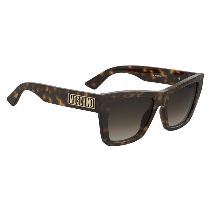 Lunettes de soleil Moschino MOS181/S Havana / verres Brown Shaded (086-HA)