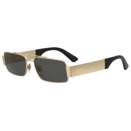 Lunettes de soleil Moschino MOS184/S Rose Gold / verres Grey (000-IR)