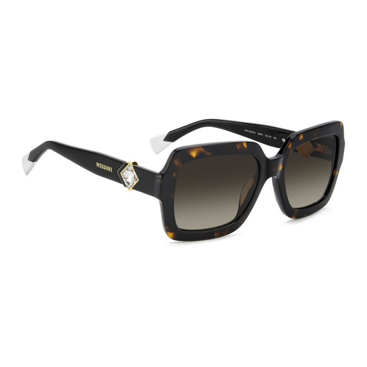 Lunettes de soleil Missoni MIS 0229/G/S Havana / verres Brown Shaded (086-HA)