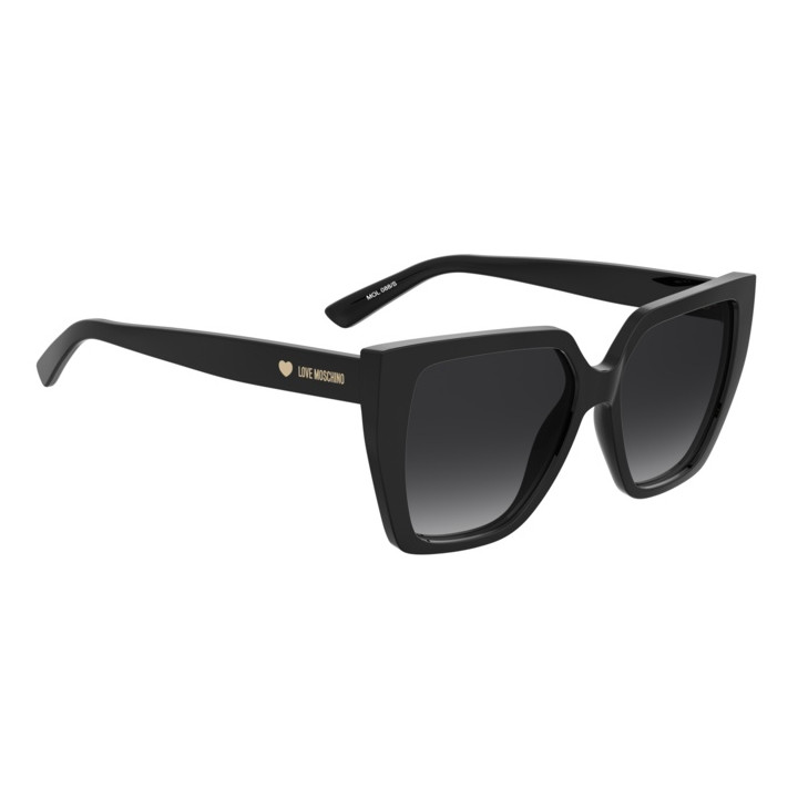 Lunettes de soleil Moschino Love MOL088/S Black / verres Dark Grey Shaded (807-9O)