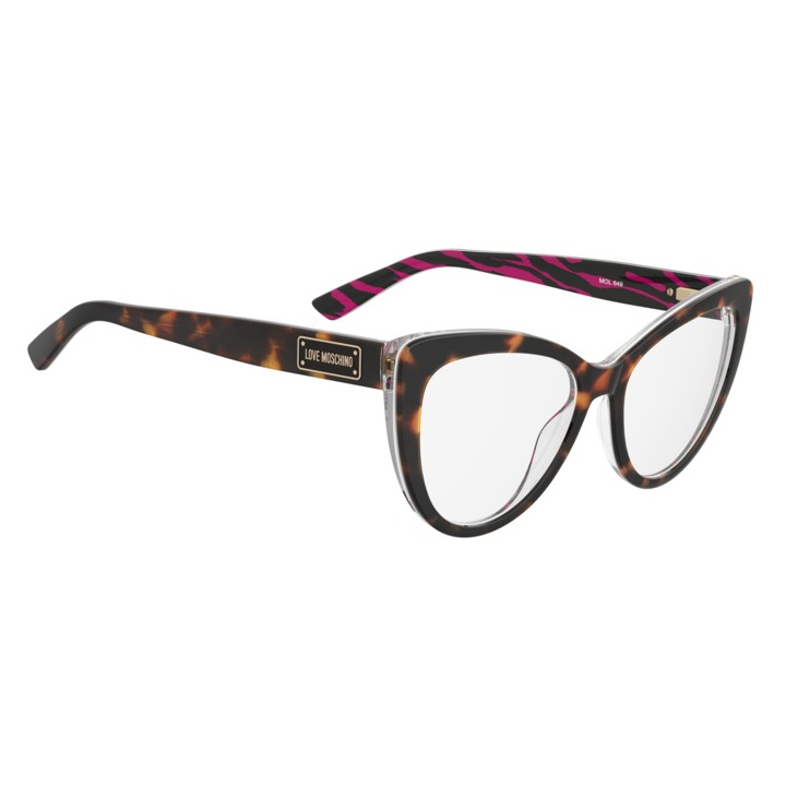 Lunettes de vue Moschino Love MOL649 Pink Havana Pattern (2VL)