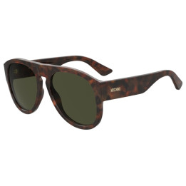 Lunettes de soleil Moschino MOS176/S Havana / verres Green (086-QT)