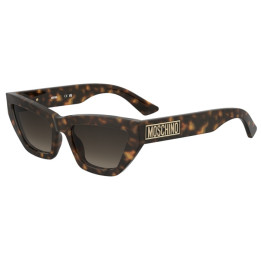 Lunettes de soleil Moschino MOS182/S Havana / verres Brown Shaded (086-HA)