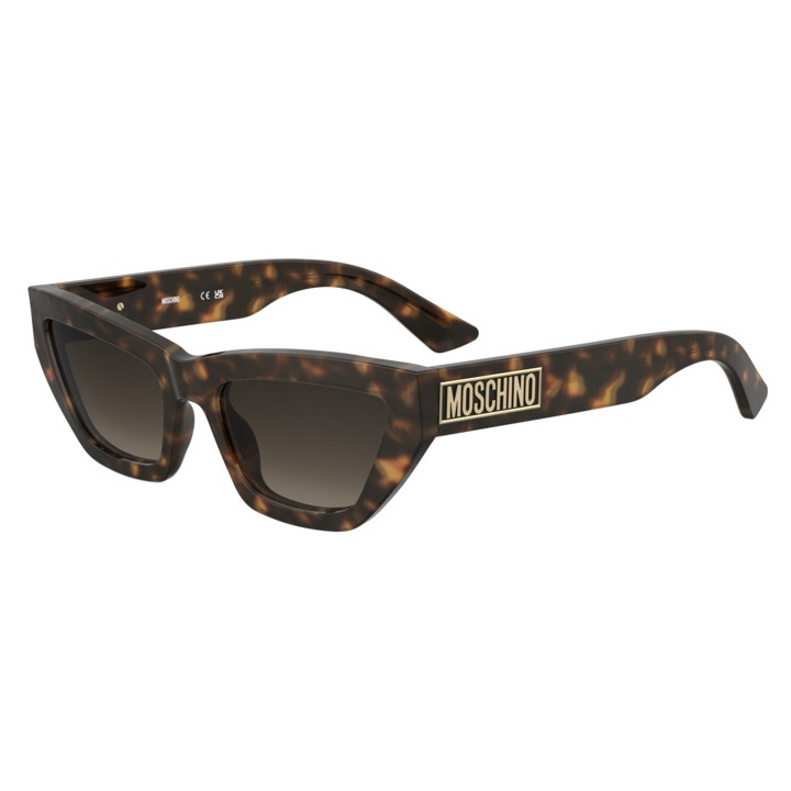 Lunettes de soleil Moschino MOS182/S Havana / verres Brown Shaded (086-HA)