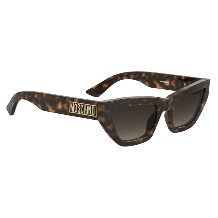 Lunettes de soleil Moschino MOS182/S Havana / verres Brown Shaded (086-HA)