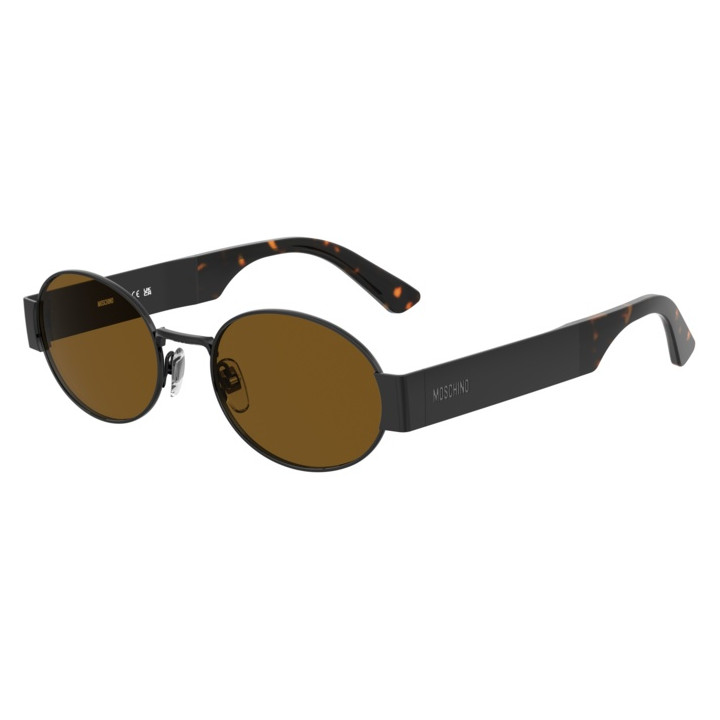 Lunettes de soleil Moschino MOS185/S Black / verres Brown (807-70)