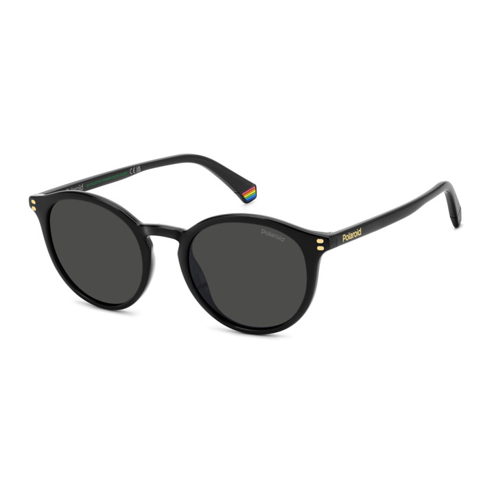 Lunettes de soleil Polaroid PLD 6233/S Black / verres Grey Polarized (807-M9)