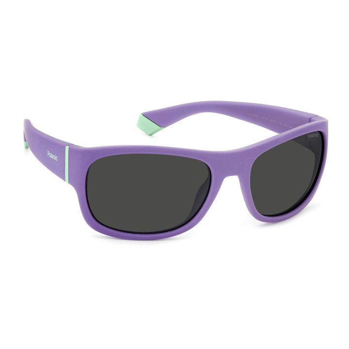 Lunettes de soleil Polaroid Kids PLD 8064/S Violet / verres Grey Polarized (B3V-M9)