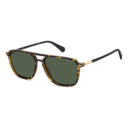 Lunettes de soleil Polaroid PLD 4182/S/X Havana / verres Green Polarized (086-UC)