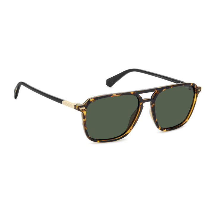 Lunettes de soleil Polaroid PLD 4182/S/X Havana / verres Green Polarized (086-UC)