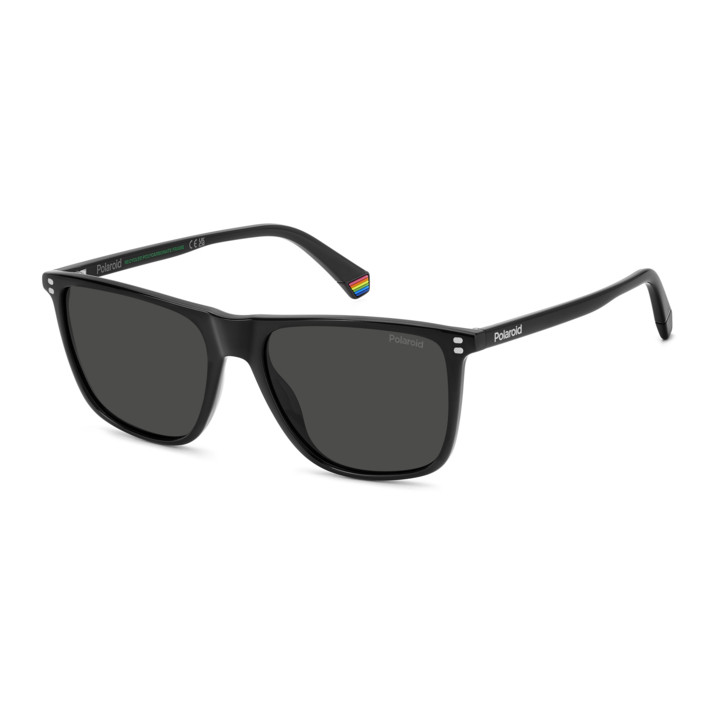 Lunettes de soleil Polaroid PLD 6232/S Black / verres Grey Polarized (807-M9)