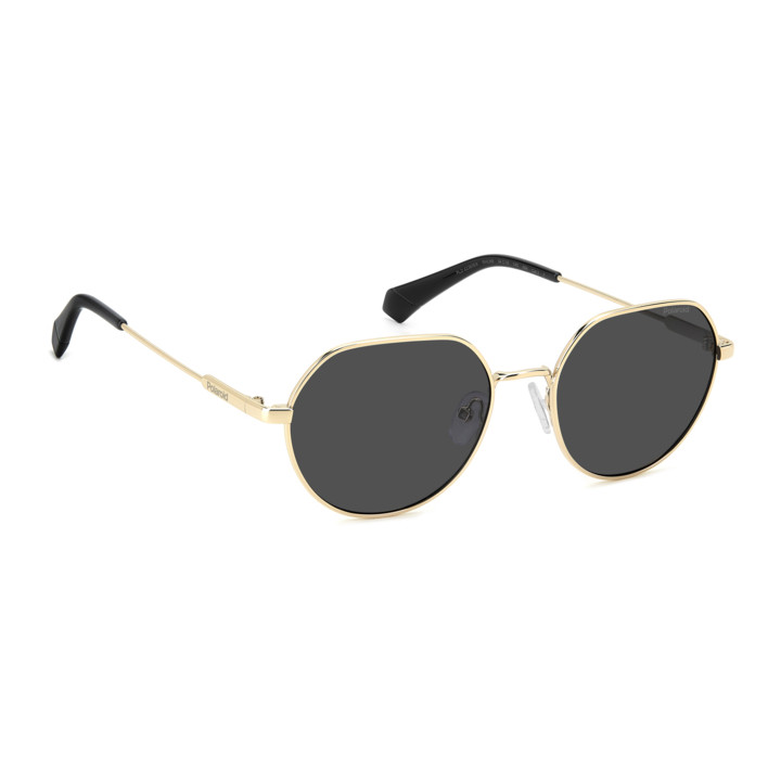 Lunettes de soleil Polaroid PLD 6236/S/X Gold Black 2 / verres Grey Polarized (RHL-M9)