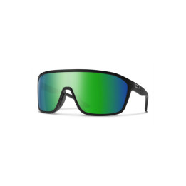 Lunettes de soleil Smith BOOMTOWN Matte Black / verres Green Multilayer Polarized Chromapop (003-ZY)