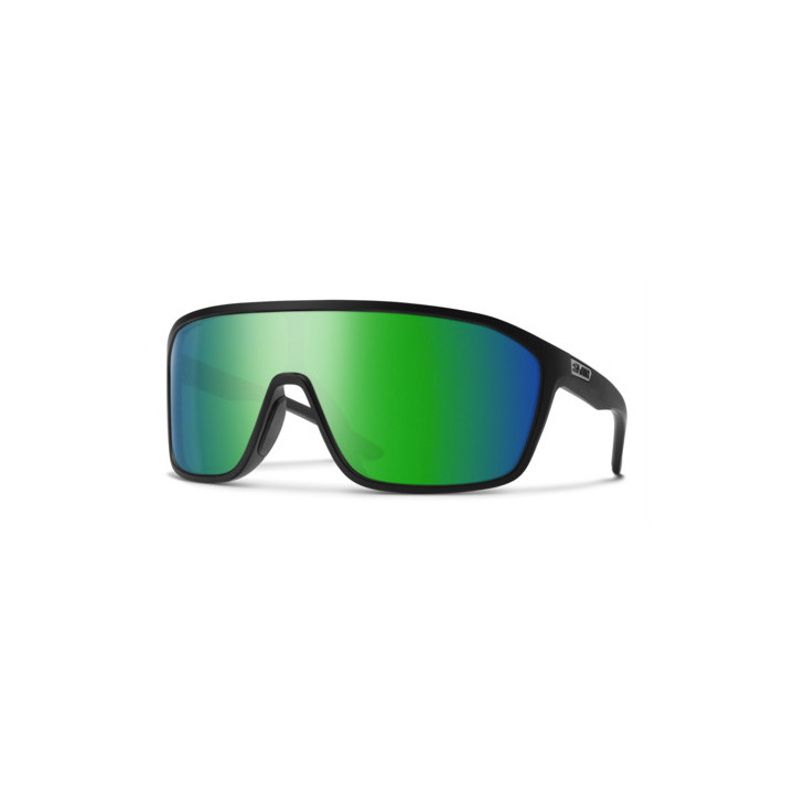 Lunettes de soleil Smith BOOMTOWN Matte Black / verres Green Multilayer Polarized Chromapop (003-ZY)
