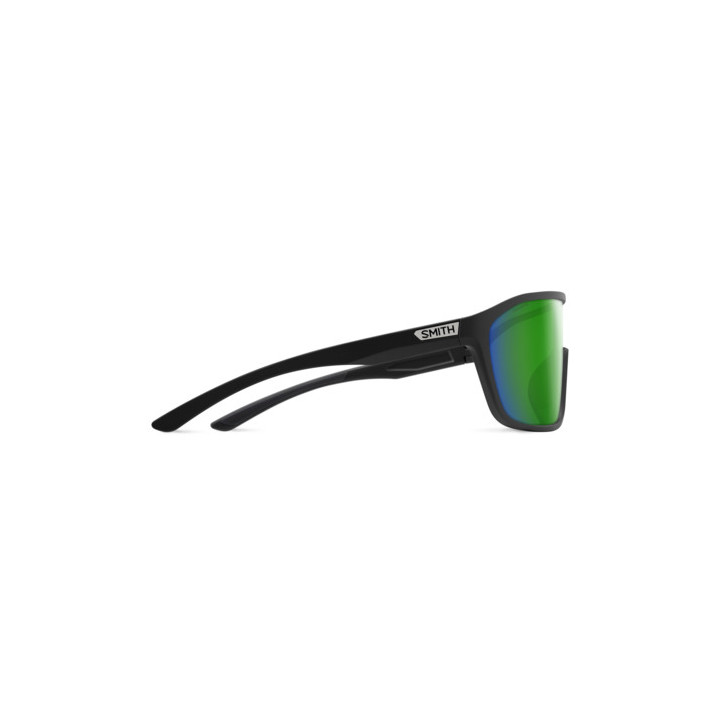 Lunettes de soleil Smith BOOMTOWN Matte Black / verres Green Multilayer Polarized Chromapop (003-ZY)