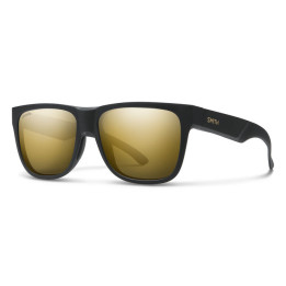 Lunettes de soleil Smith LOWDOWN 2 Matte Gold Black / verres Black Gold Polaraized Chromapop Ar (0NZ-HN)