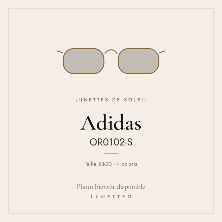 Lunettes de soleil Adidas OR0102-S