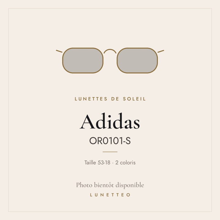Lunettes de soleil Adidas OR0101-S