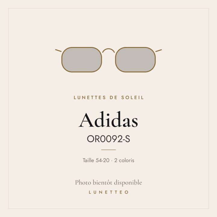 Lunettes de soleil Adidas OR0092-S