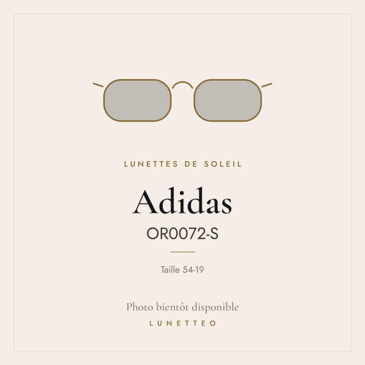Lunettes de soleil Adidas OR0072-S