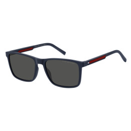 Lunettes de soleil Tommy Hilfiger TH 2201/S Blue Red / verres Grey (8RU-IR)