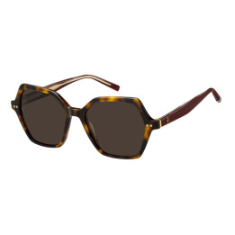 Lunettes de soleil Tommy Hilfiger TH 2213/S Havana 2 / verres Brown (05L-70)