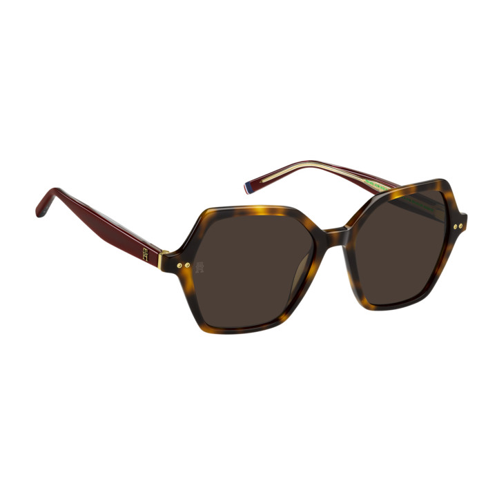 Lunettes de soleil Tommy Hilfiger TH 2213/S Havana 2 / verres Brown (05L-70)