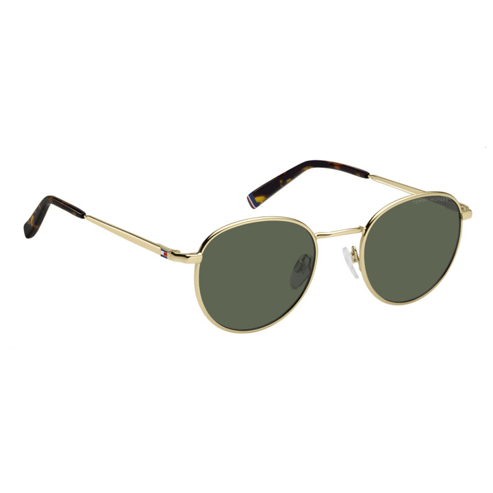 Lunettes de soleil Tommy Hilfiger TH 2217/S Gold / verres Green (J5G-QT)