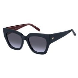 Lunettes de soleil Tommy Hilfiger TH 2223/S Blue / verres Grey Azure (PJP-GB)