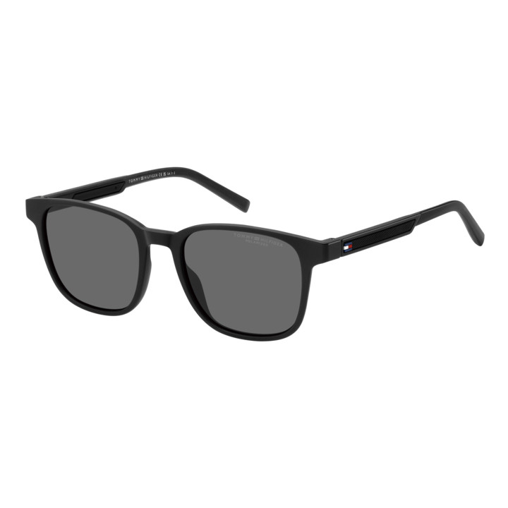 Lunettes de soleil Tommy Hilfiger TH 2202/S Black / verres Grey Polarized (807-M9)