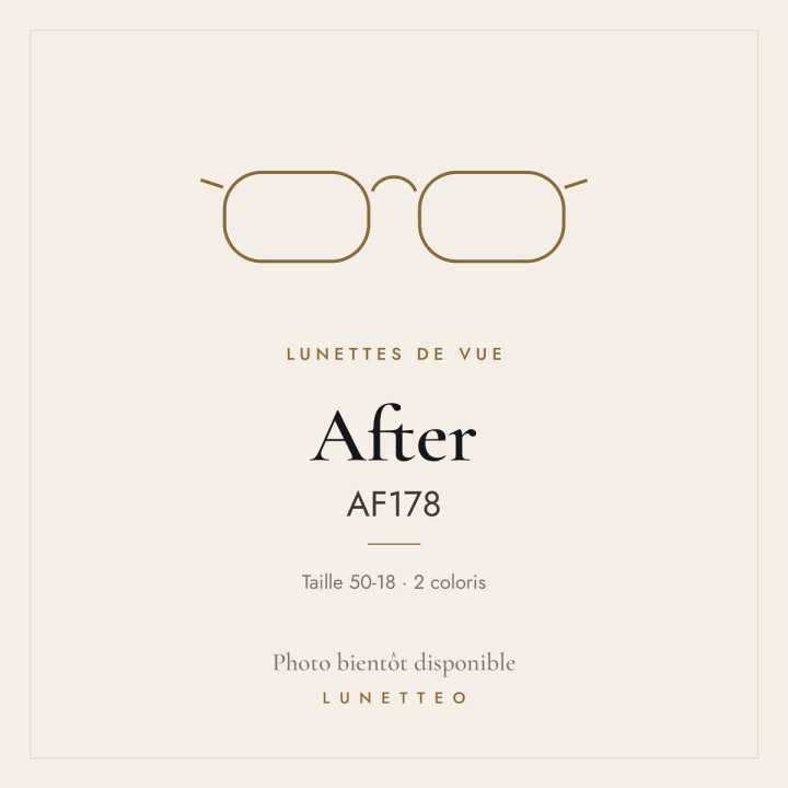 Lunettes de vue After AF178