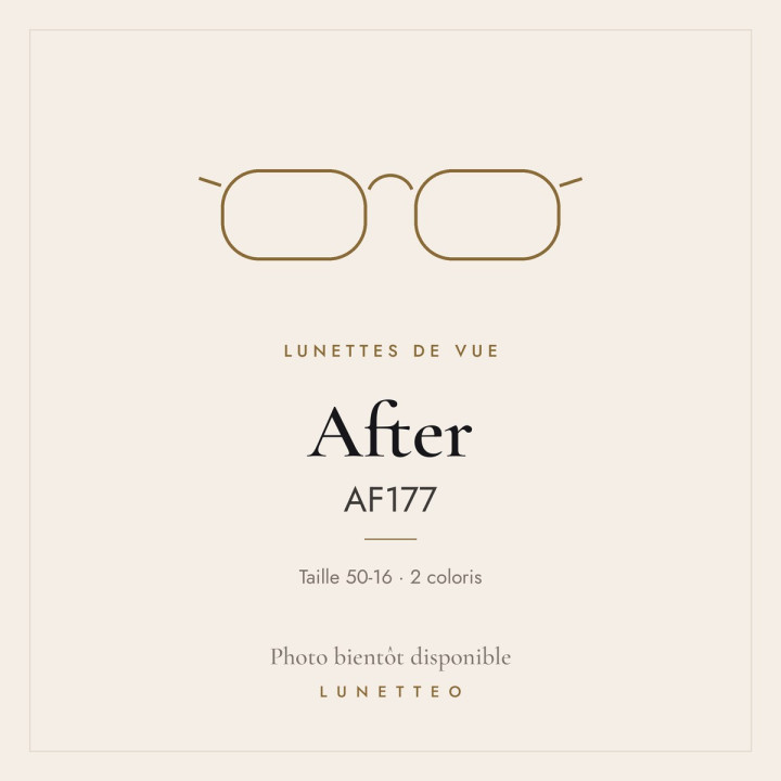 Lunettes de vue After AF177