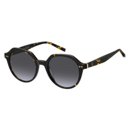 Lunettes de soleil Tommy Hilfiger TH 2212/S Havana / verres Grey Azure (086-GB)